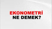 Ekonometri