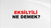 Eksiltili