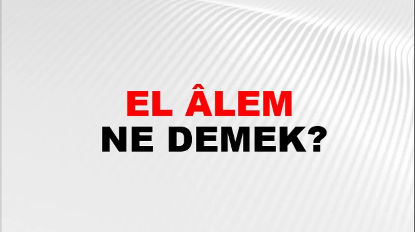 El Âlem El Âlem