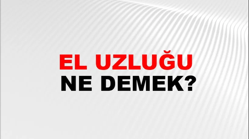 El Uzluğu El Uzluğu