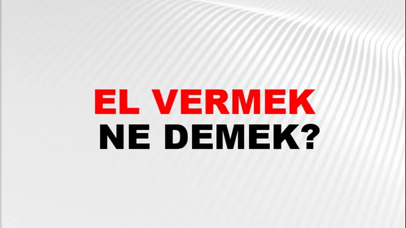 El Vermek El Vermek