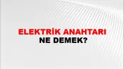 Elektrik Anahtarı