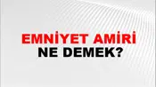 Emniyet Amiri
