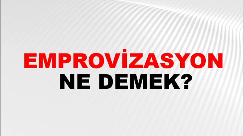 Emprovizasyon Emprovizasyon