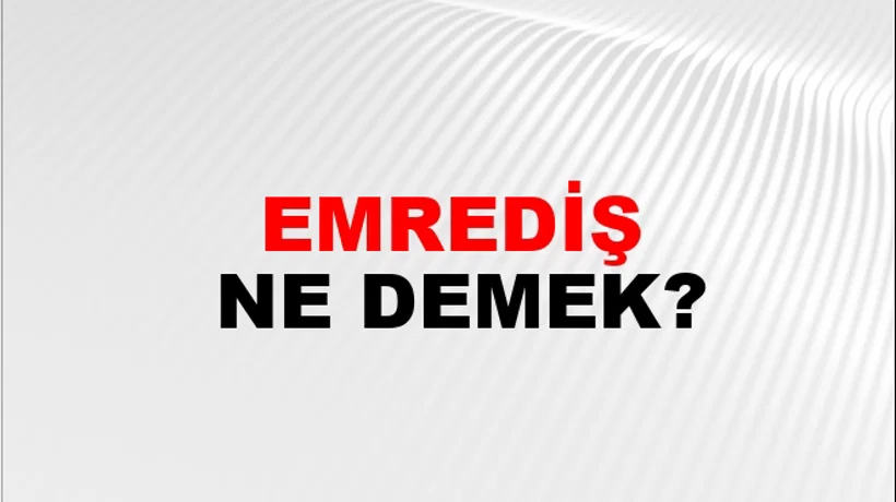 Emrediş Emrediş