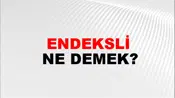 Endeksli
