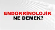 Endokrinolojik