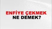 Enfiye Çekmek