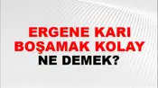 Ergene Karı Boşamak Kolay