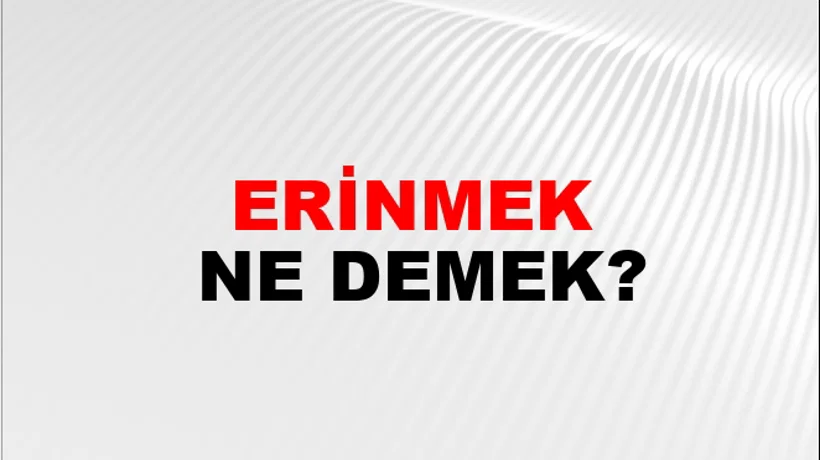 Erinmek Erinmek