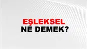 Eşleksel