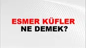 Esmer Küfler