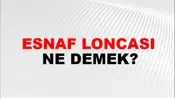 Esnaf Loncası