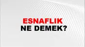 Esnaflık
