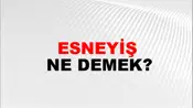 Esneyiş