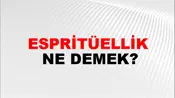 Espritüellik