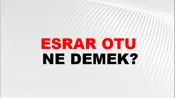 Esrar Otu
