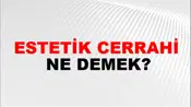 Estetik Cerrahi