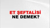 Et Şeftalisi
