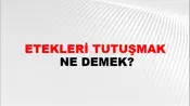 Etekleri Tutuşmak
