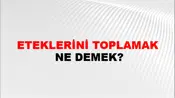 Eteklerini Toplamak