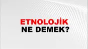 Etnolojik