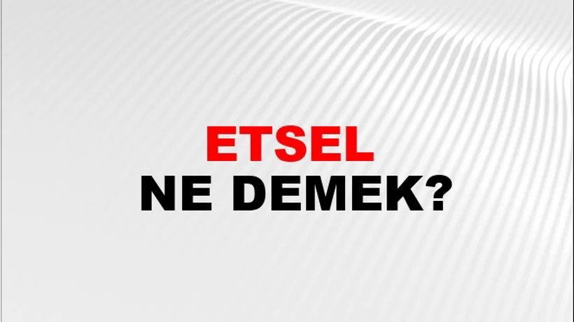 Etsel Etsel