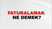 Faturalamak