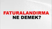 Faturalandırma