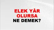 Felek Yâr Olursa