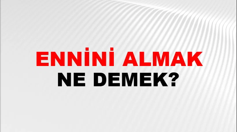 Fennini Almak (Veya kapmak) Fennini Almak (Veya kapmak)