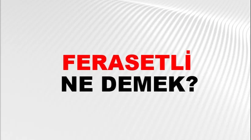 Ferasetli Ferasetli
