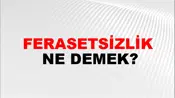 Ferasetsizlik