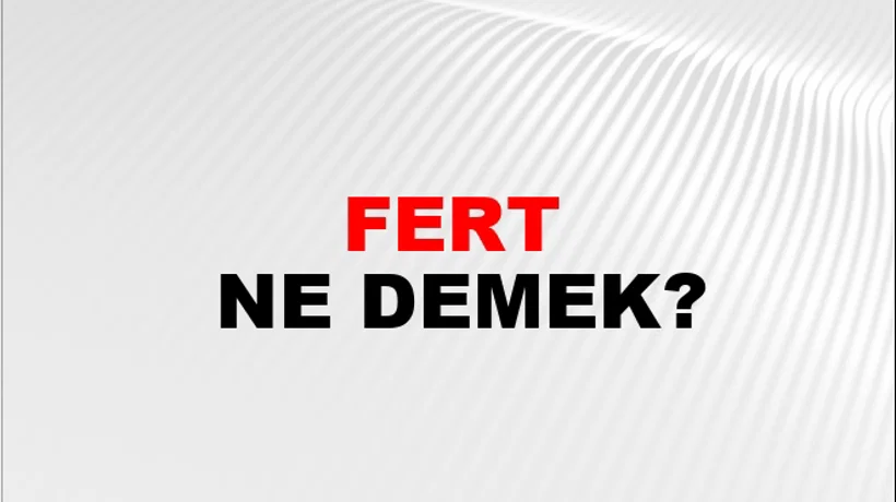 Fert Fert