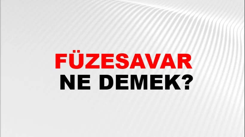 Füzesavar Füzesavar