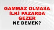 Gammaz Olmasa Tilki Pazarda Gezer