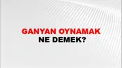 Ganyan Oynamak