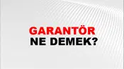 Garantör