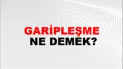 Garipleşme