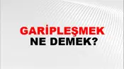 Garipleşmek