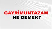 Gayrimuntazam