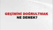 Geçimini Doğrultmak