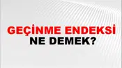 Geçinme Endeksi