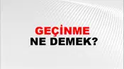 Geçinme