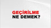 Geçirilme