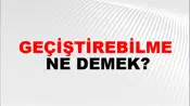 Geçiştirebilme