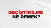 Geçiştirilme