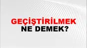 Geçiştirilmek