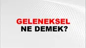 Geleneksel