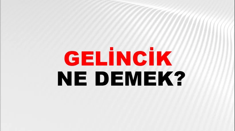 Gelincik Gelincik